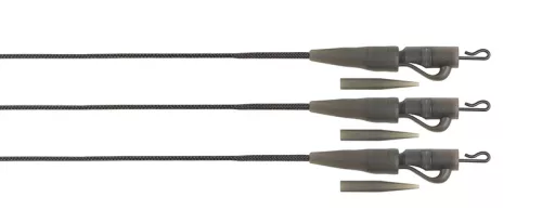 Edges Naturals 50lb Leadcore Lead Clip Leaders 3pcs