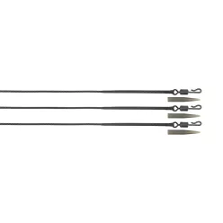 Edges Naturals 50lb Leadcore Leaders 3pcs