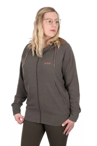 Fox Womens Zipped Hoodie L 16-18