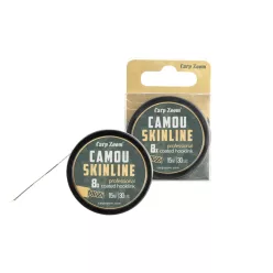   Carp Zoom Camou bevonatos előkezsinór, 15 m, 20 lb, terepmintás
