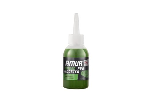 Carp Zoom Amur Booster fluo zöld aroma, natúr, 75 ml