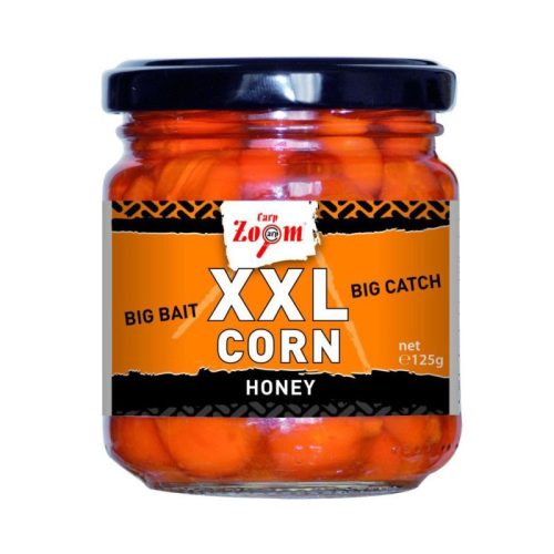 Carp Zoom Óriás horgászkukorica, méz, 125 g, 220 ml