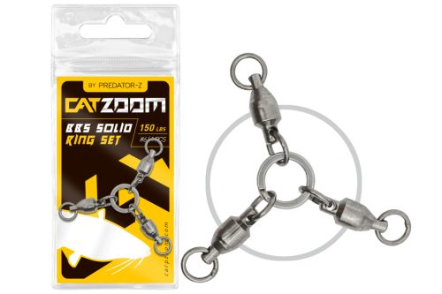 PredatorZ Catzoom BBS hármas forgó 150 lbs, 3 cm, #6, 1 db