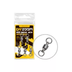   PredatorZ Catzoom csapágyas harcsázó forgó 250 lbs, 8#, 3,8 cm, 5 db