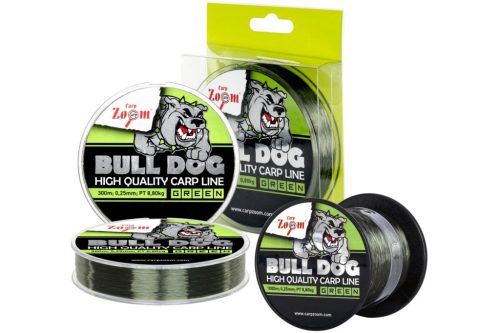 Carp Zoom Bull-Dog Monofil pontyozó horgászzsinór, o 0,35 mm, 1000 m, 15,45 kg, sötétzöld