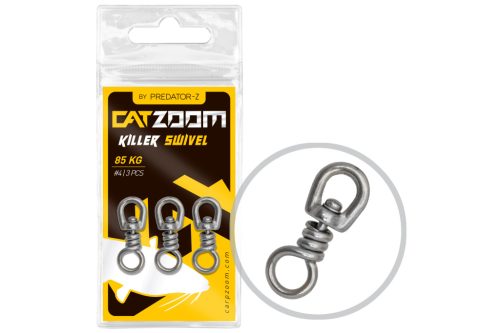 PredatorZ Killer harcsázó forgó, 4#-36.5mm / 80 kg, 3 db