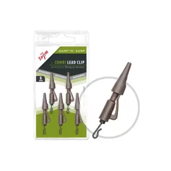 Carp Zoom Combi biztonsági ólomkapocs, zöld, 5 db