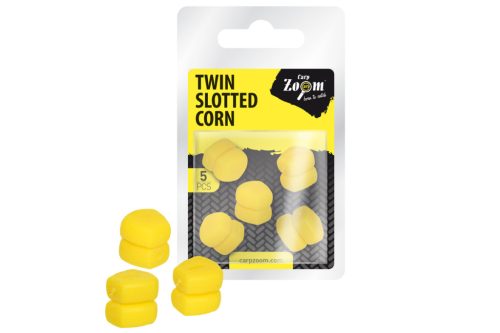 Carp Zoom Twin kukorica imitáció, speciális, sárga, 5 db