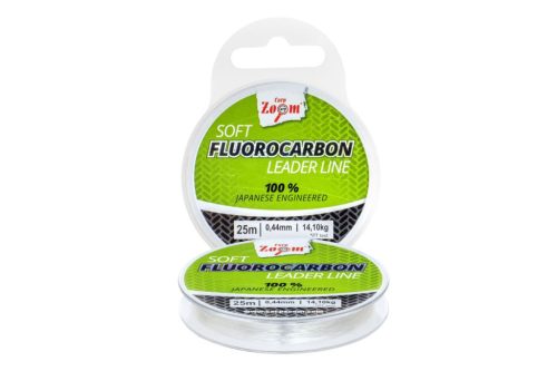 Carp Zoom Lágy fluorocarbon előke zsinór, o 0,49 mm, 25 m, 17,3 kg