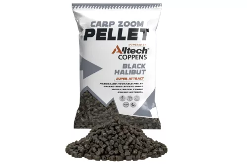 Carp Zoom Black Halibut Pellet, 15 mm, halibut, 800 g