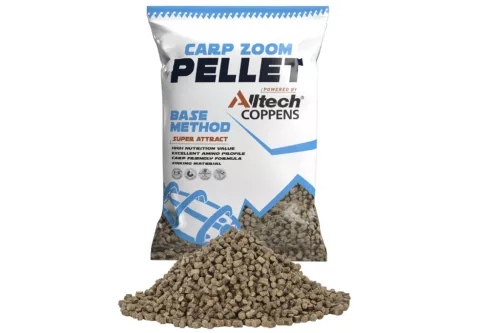 Carp Zoom Base Method Pellet, 4,5 mm, natúr, 800 g