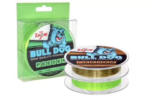 Carp Zoom Bull-Dog Feeder horgászzsinór, o 0,20 mm, 300 m, 5,6 kg, zöld
