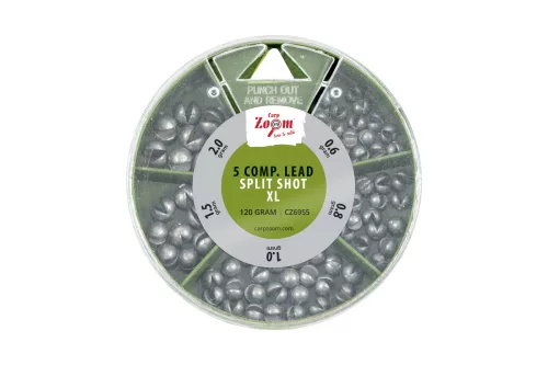 Carp Zoom 5 fakkos sörétolóm készlet XL, 120 g