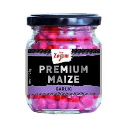   Carp Zoom Prémium horgászkukorica, fokhagyma, 125 g, 220 ml
