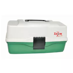   Carp Zoom Standard tálcás horgászláda 2 tálcás, 34x15,5x16 cm