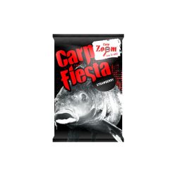   Carp Zoom Carp Fiesta etetőanyag, eper, XXL ponty, piros, 3 kg