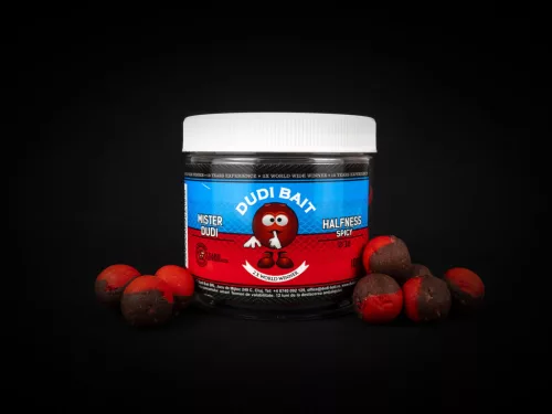 DUDI BAIT Csalizó bojli "Mister Dudi" 100g - 16mm, Halfness Spicy