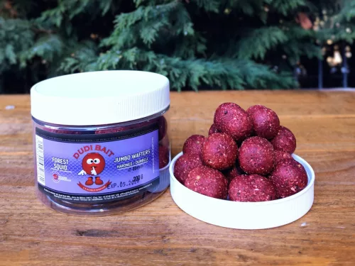 DUDI BAITS Forest & Squid Csalizó Jumbo Wafter – 200g 30mm