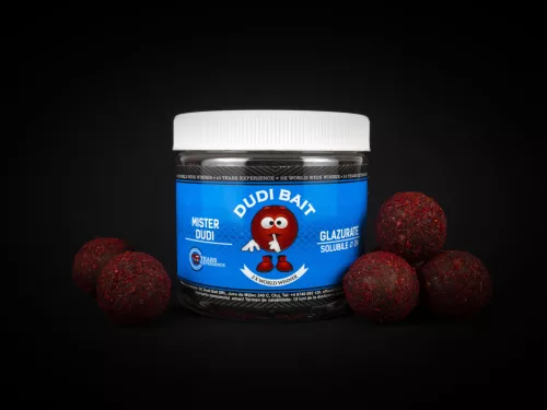 DUDI BAIT Csalizó bojli "Mister Dudi" 100g - 24mm, Panírozott oldódó