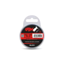 Tapered Braided Leaders Red 3pcs 40lb-18lb