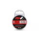 Tapered Braided Leaders Red 3pcs 40lb-18lb
