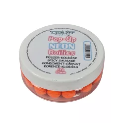 DOVIT POP-UP NEON BOILIE 10MM - fűszeres kolbász 18 gr