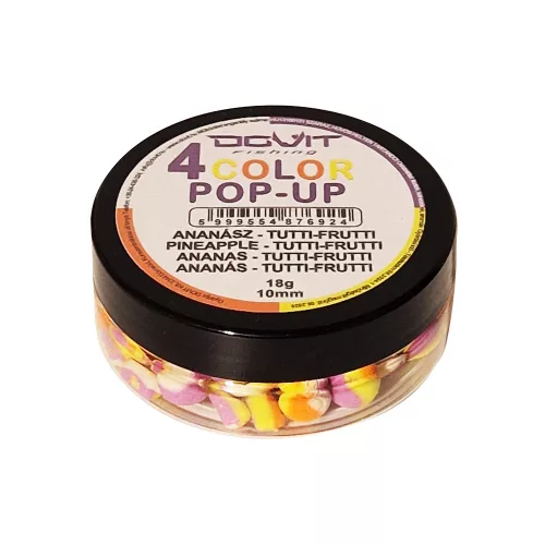 DOVIT 4 COLOR POP-UP 10MM - ananász - tutti - frutti 18 gr