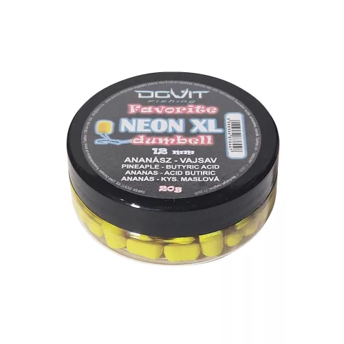 DOVIT FAVORITE NEON WAFTERS 12MM - ananász - vajsav 20 gr