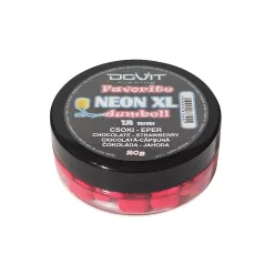DOVIT FAVORITE NEON WAFTERS 12MM - csoki - eper 20 gr