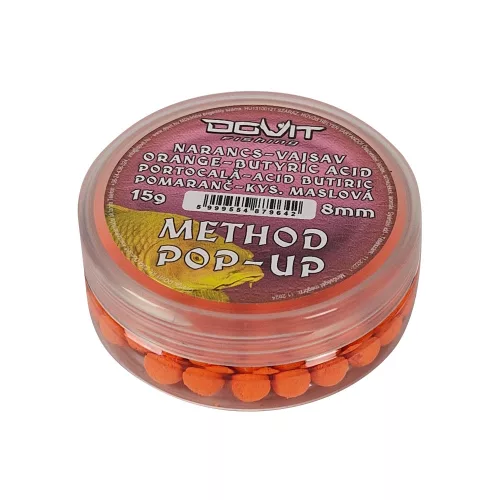 DOVIT METHOD POP-UP 8MM - narancs - vajsav 15 gr
