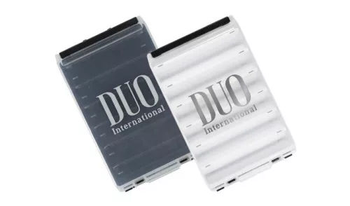 DOBOZ DUO REVERSE LURE CASE 120 20x12.6x3.6cm Pearl Black/Gold Logo