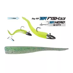 DUO BAYRUF BR FISH 3.3" 8.4cm S045 Kibinago Green