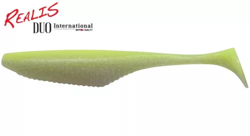 DUO REALIS VERSA SHAD FAT 7" 17.8cm F075 Chartreuse Shad