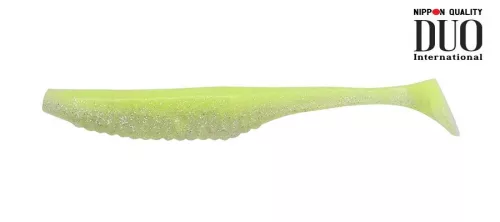 DUO REALIS VERSA SHAD 4" 10cm F075 Chartreuse Shad