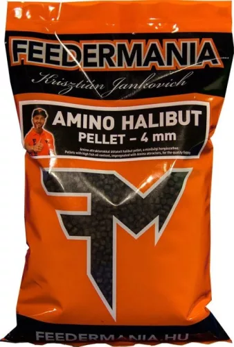 FEEDERMANIA PELLET 4 MM AMINO HALIBUT 800G