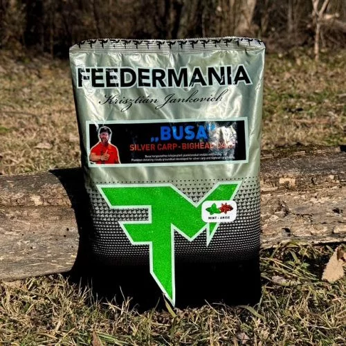 FEEDERMANIA GROUNDBAIT BUSA PRÉMIUM FENEKEZŐ MENTA-ÁNIZS 2500 GR