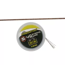Fox Rage Predator 49-Strand Coated Steel Wire 10m 26lb/12kg