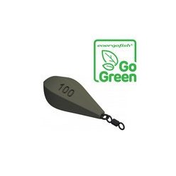   CARP EXPERT TORPEDO FORGÓS TÁVDOBÓ ÓLOM 80G SZINEZETT GO GREEN