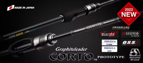 Graphiteleader CORTO PROTOTYPE 23GCORPS 552UL-HS 1.65m X-Fast 1.5gr Ultra Light