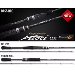   Graphiteleader VELOCE UX 21GVELUC-610M R-Fast 2.09m 1oz 28gr Medium