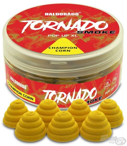 HALDORÁDÓ TORNADO Smoke Pop Up XL - Champion Corn 30 g / 15 mm