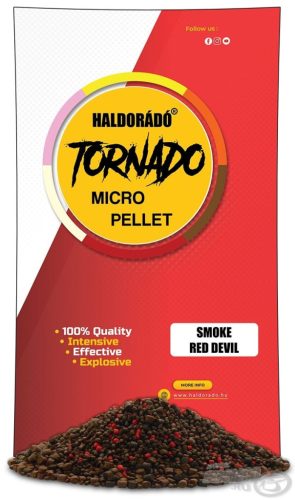 HALDORÁDÓ TORNADO Smoke Micro Pellet - Red Devil 400 g