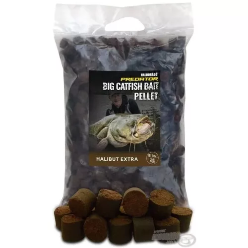 HALDORÁDÓ Catfish Bait Pellet 28 mm - Halibut Extra 5 kg 5 kg / 28 mm