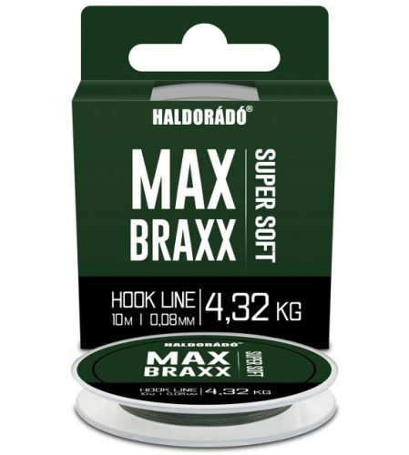 HALDORÁDÓ MAX Braxx - Super Soft Hook Line Előkezsinór 0,14 mm