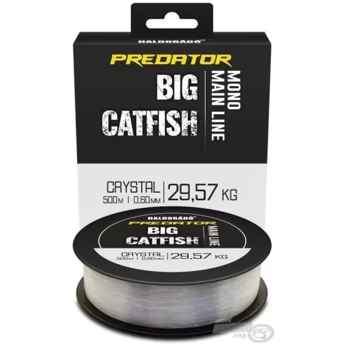 HALDORÁDÓ Predator Catfish Line Mono Crystal 0,60mm / 500m - 29,57 kg 500 m