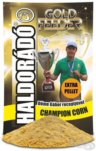 HALDORÁDÓ Gold Feeder - Champion Corn - Extra Pellet 1000 g