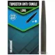 HALDORÁDÓ Tungsten Anti-Tangle Sleeve Long - Volfrám kapocs lezáró gumikúp és gubancgátlócső