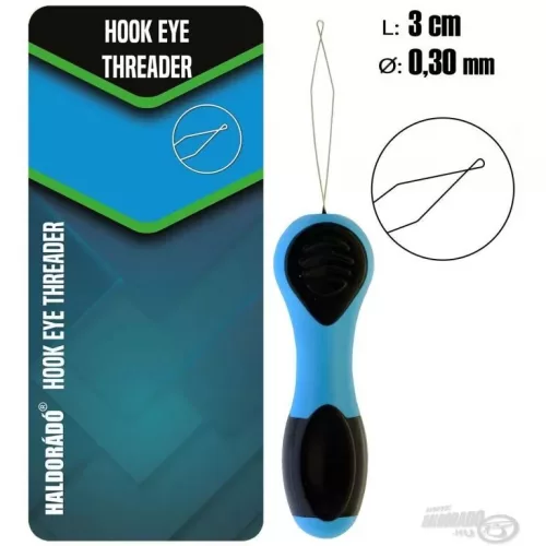 HALDORÁDÓ Hook Eye Threader - Zsinórbefűző, amely a legkisebb lyukakba is befér