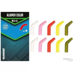   HALDORÁDÓ Aligner Color Medium - 5 különböző színű horogbefordító egy csomagban