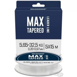 HALDORÁDÓ MAX TAPERED Leader 5x15 m - 0,20-0,57 mm 5x15 m